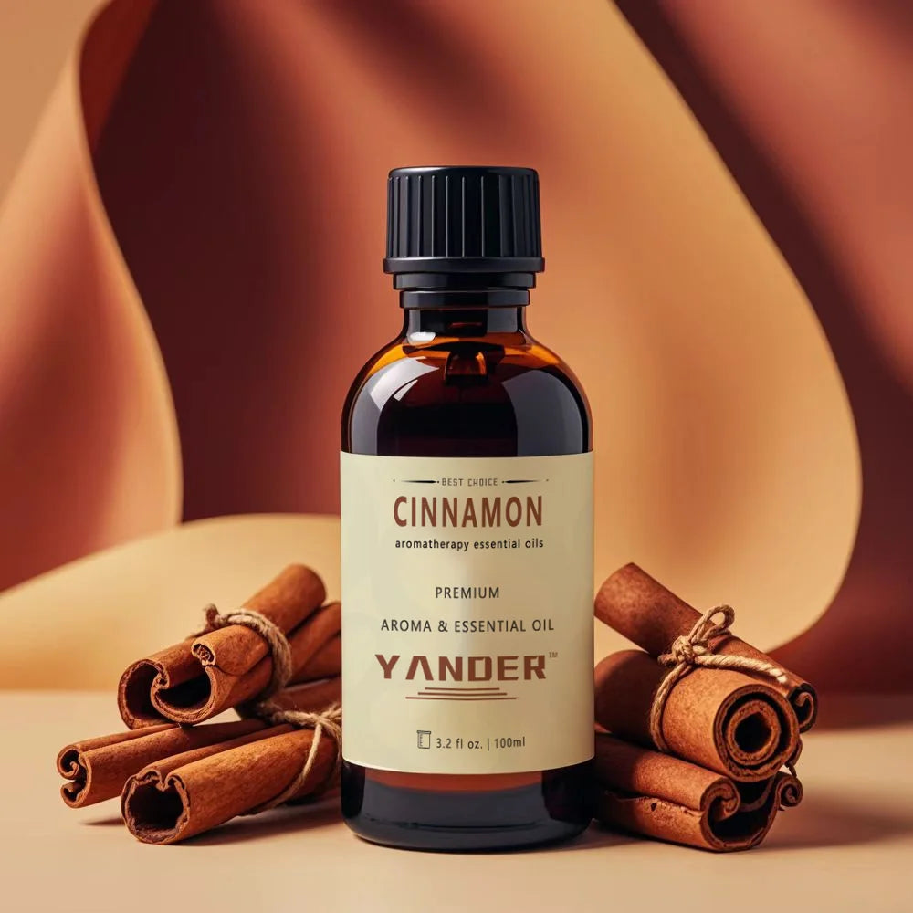 C028 Yander 100Ml Cinnamon Candle Oils for Scented Candle Making Christmas Essential Oils DIY Candle Fragrance Oil Warm Christma