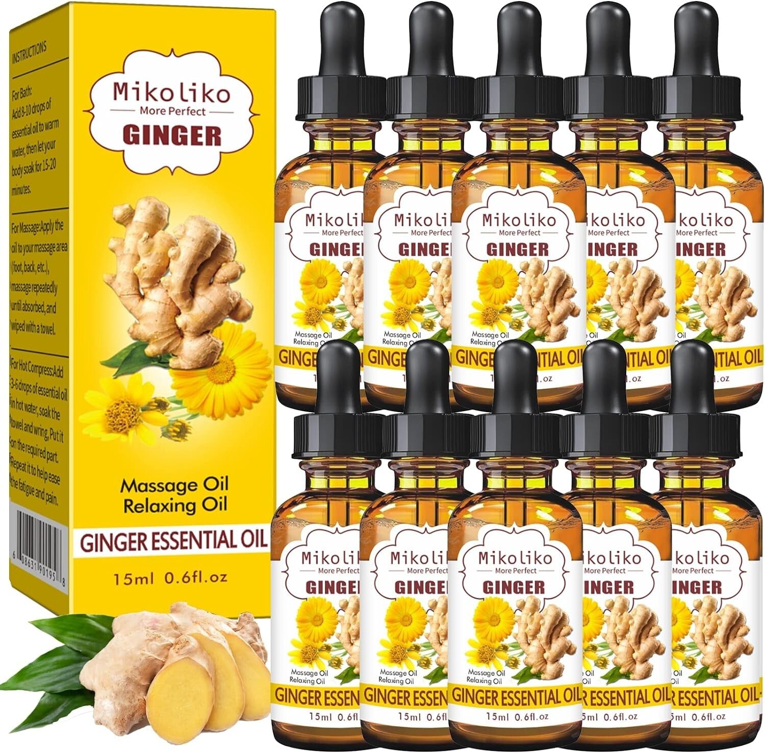 10X Tratamiento Natural Para Caida Del Cabello Crecimiento Hacer Crecer El Pelo